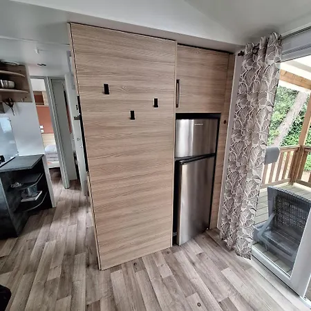 营地 Mobil-home Family 6 Personnes, 3 4 Etoiles Bois Dormant