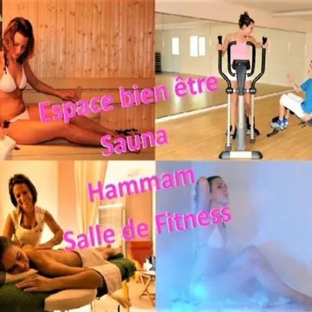 营地 Mobil-home Family 6 Personnes, 3 4 Etoiles Bois Dormant 圣让-德蒙