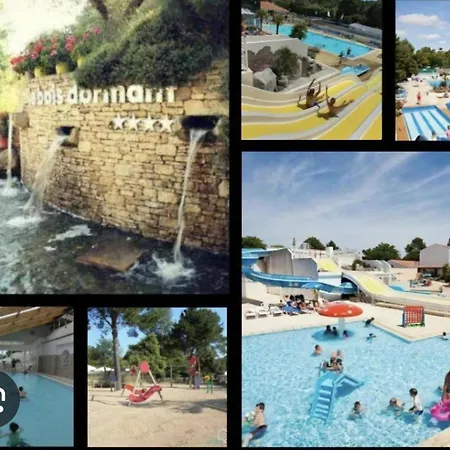 Campsite Mobil-home Family 6-8 Personnes Bois Dormant Saint-Jean-de-Monts